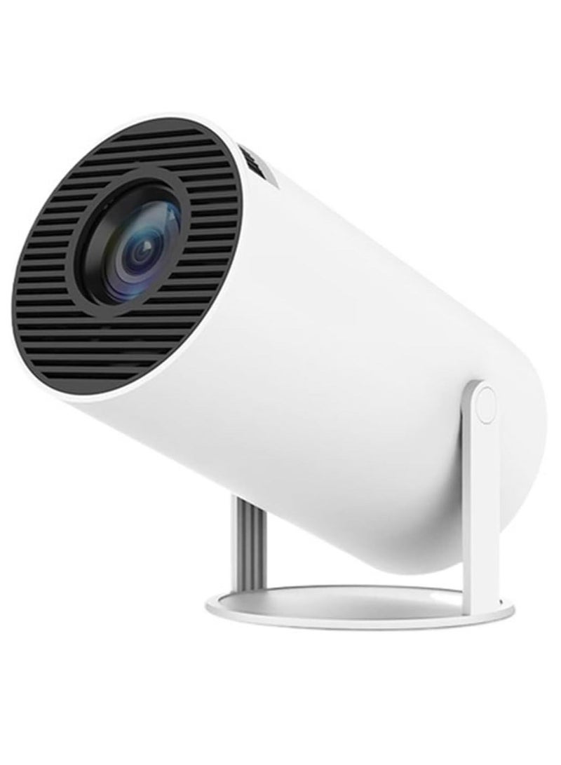 HY-300 4K Projector, 1080P HD  Lightweight Design, Compatible with Android & iPhone for Wireless or Wired Connection, Portable Home Theater and Enjoyment with Family Like Movie and Games Perfect for Office meetings and learning process. - Image 2
