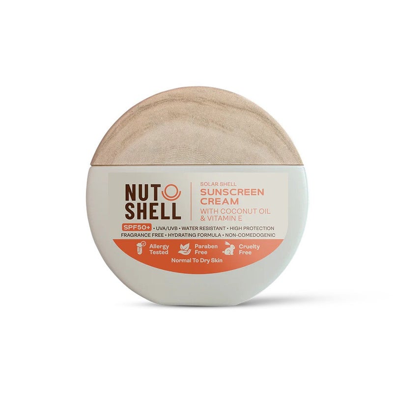 Solar Shell Sunscreen Cream - For Normal to Dry Skin