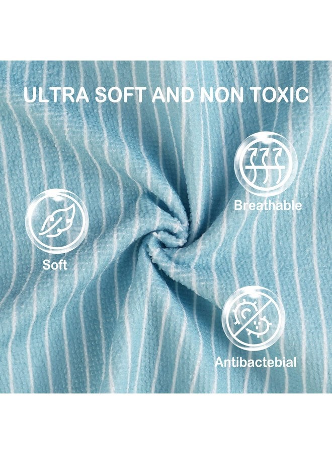 Softan Baby Washcloths, 24Pack Baby Wash Cloths Extra Soft & Ultra Absorbent, Baby Towels and Washcloths Face Towel Unisex for Boys Girls Face & Body, Washclothes Gentle on Sensitive Skin, 9''x 9'' - Image 2