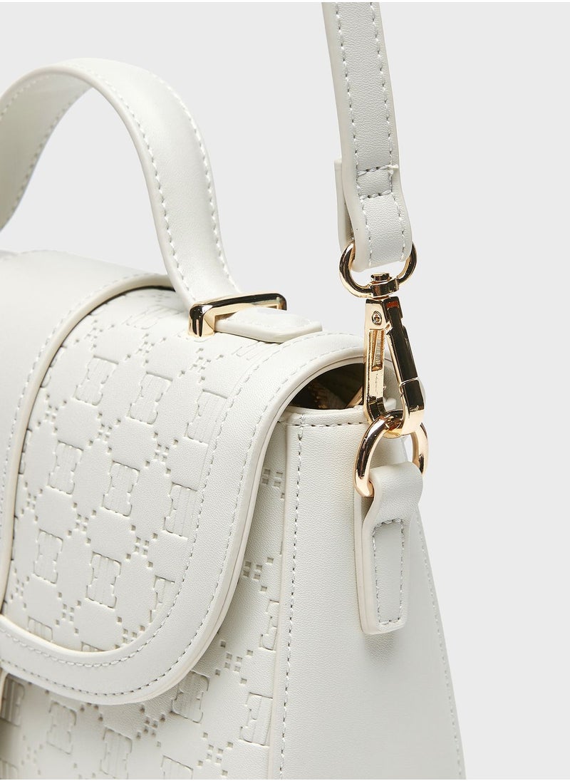 ELLE - Flap Over Crossbody - Image 1