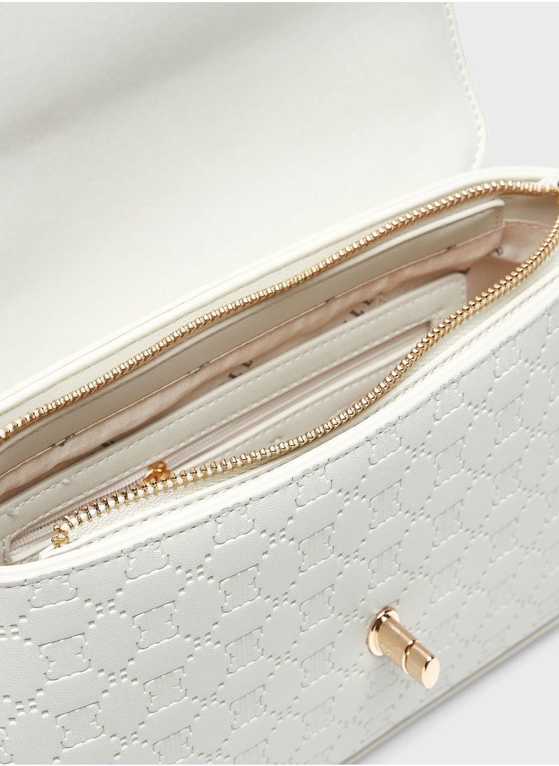 ELLE - Flap Over Crossbody - Image 1
