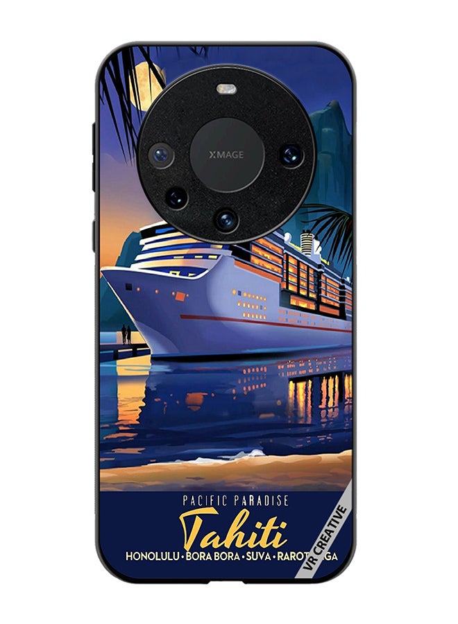 VR CREATIVE Protective Case Cover For Huawei Mate 60 Pro Pacific Paradise Design Multicolour - Image 1