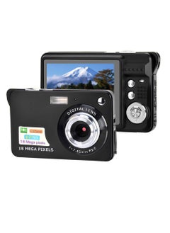 Generic كاميرا رقمية كاميرا جيب صغيرة 18 ميجابكسل 2.7 بوصة شاشة LCD 8x تكبير ابتسامة التقاط مضادة للاهتزاز مع البطارية  - Image 2