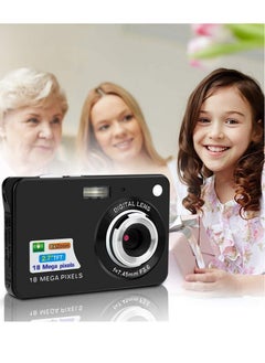 Generic كاميرا رقمية كاميرا جيب صغيرة 18 ميجابكسل 2.7 بوصة شاشة LCD 8x تكبير ابتسامة التقاط مضادة للاهتزاز مع البطارية  - Image 5
