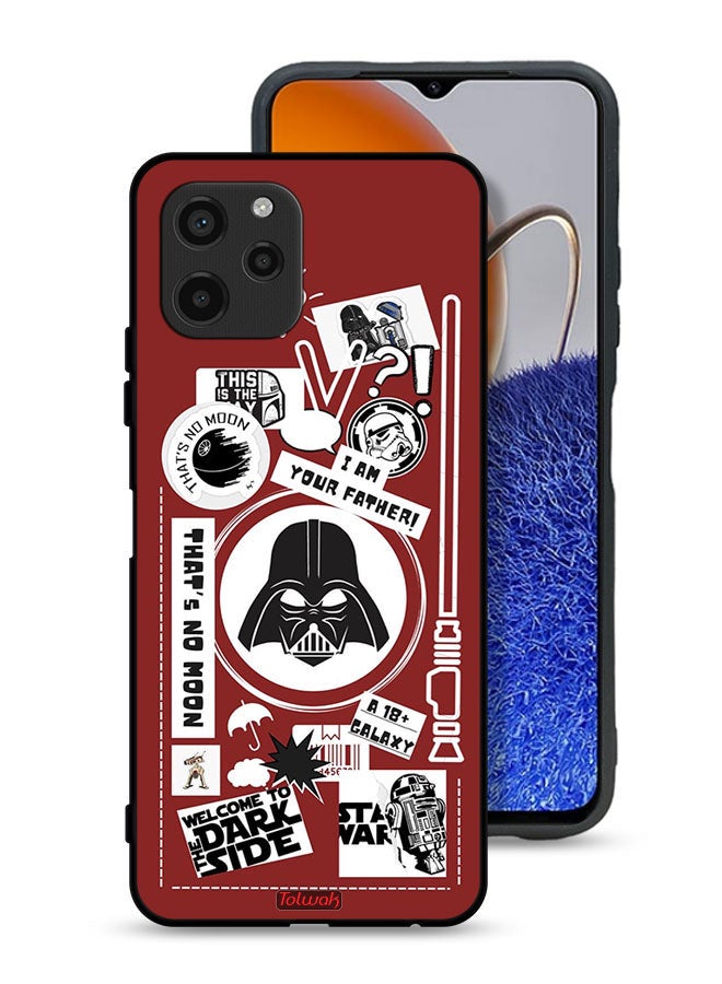 Tolwak Huawei nova Y61 Protective Case Cover Welcome To The Dark Side Sticker - Image 1