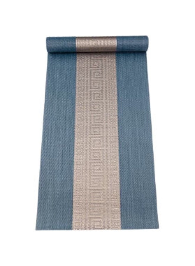 Yijuke Chinese-Style Tea Table Mat, Tea Table Cloth, Long Zen-Style Teapot Mat, Table Mat, Woven Tea Flag, Kung Fu Tea Accessories - Image 3