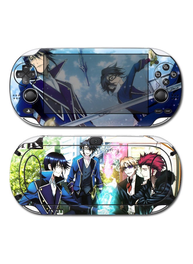 PSV1000 Sticker Animation Game Cartoon Color Machine Sticker PS Vita 1000 Body Sticker Frosted Sticker-Color:TN-PSvita1000-5021 - Image 1