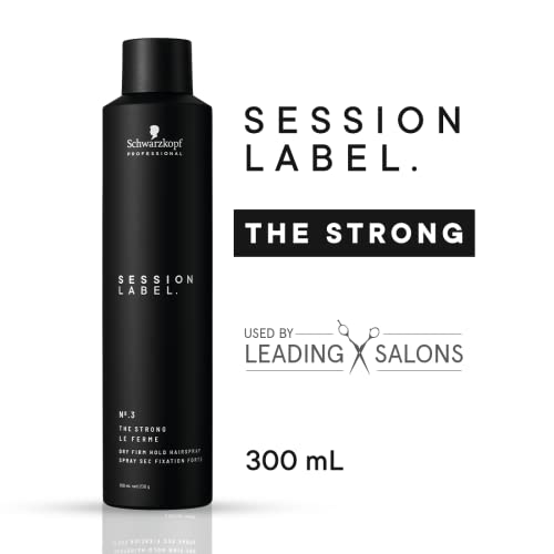 OSIS شوارزكوف بروفيشنال سشن ليبل سبراي تثبيت قوي للشعر للرجال والنساء | تثبيت طويل الأمد وخفيف الوزن ولمسة مضادة للتجعد لجميع أنواع الشعر | تصفيف وعناية احترافية - 300 مل - Image 2