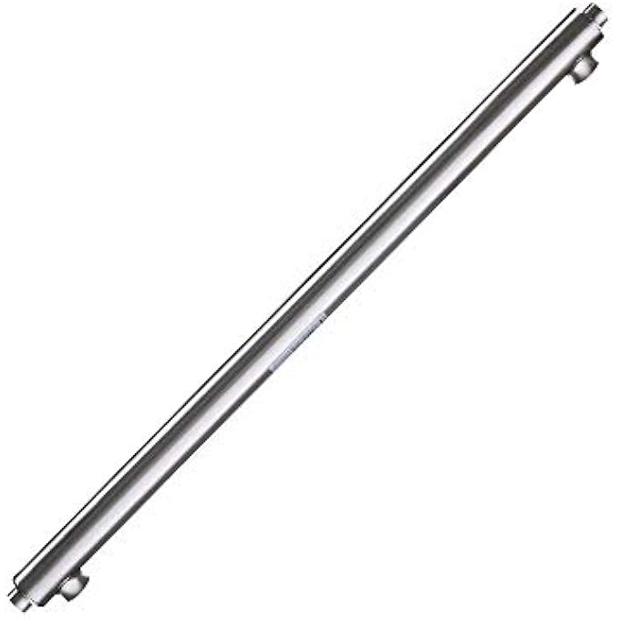 WISEWATER SIDE ARM HEAT EXCHANGER 38" DOUBLE WALL FIN HEAT EXCHANGER FIN-ENHANCED STAINLESS STEEL 304 3/4"FNPT WATER HEATER AND 3/4" FNPT COLD WATER 18,500 BTU/HR - Image 1