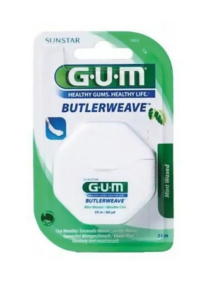SUNSTAR خيط تنظيف الأسنان الشمعي، نعناع