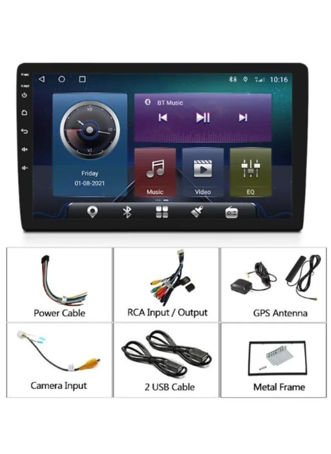 Car LCD 8GB RAM Screen With 128GB Internal Memory With iOS Android Mirror Link High Quality