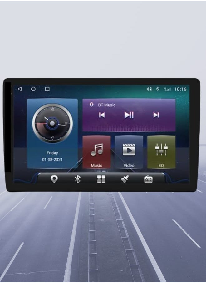 Car LCD 8GB RAM Screen With 128GB Internal Memory With iOS Android Mirror Link High Quality