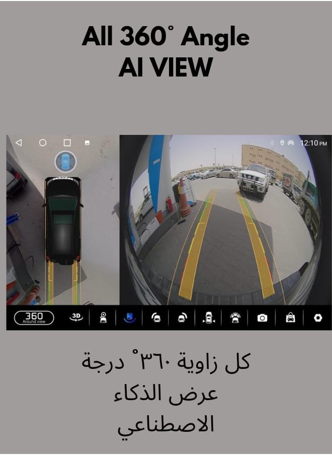 Car LCD 8GB RAM Screen With 128GB Internal Memory With iOS Android Mirror Link High Quality