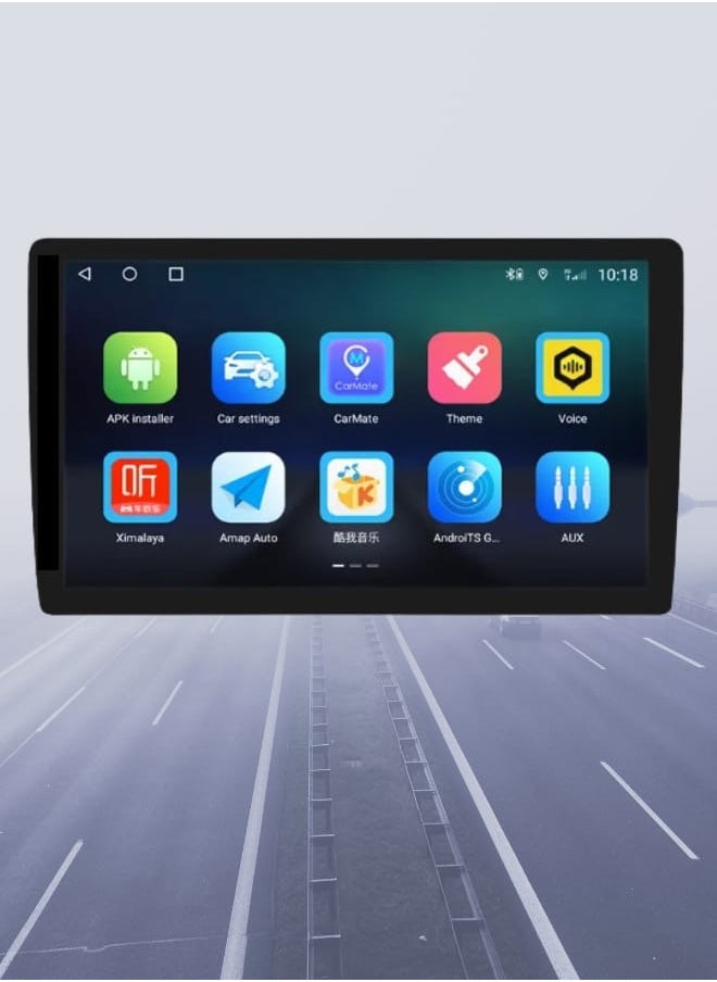 Car LCD 8GB RAM Screen With 128GB Internal Memory With iOS Android Mirror Link High Quality
