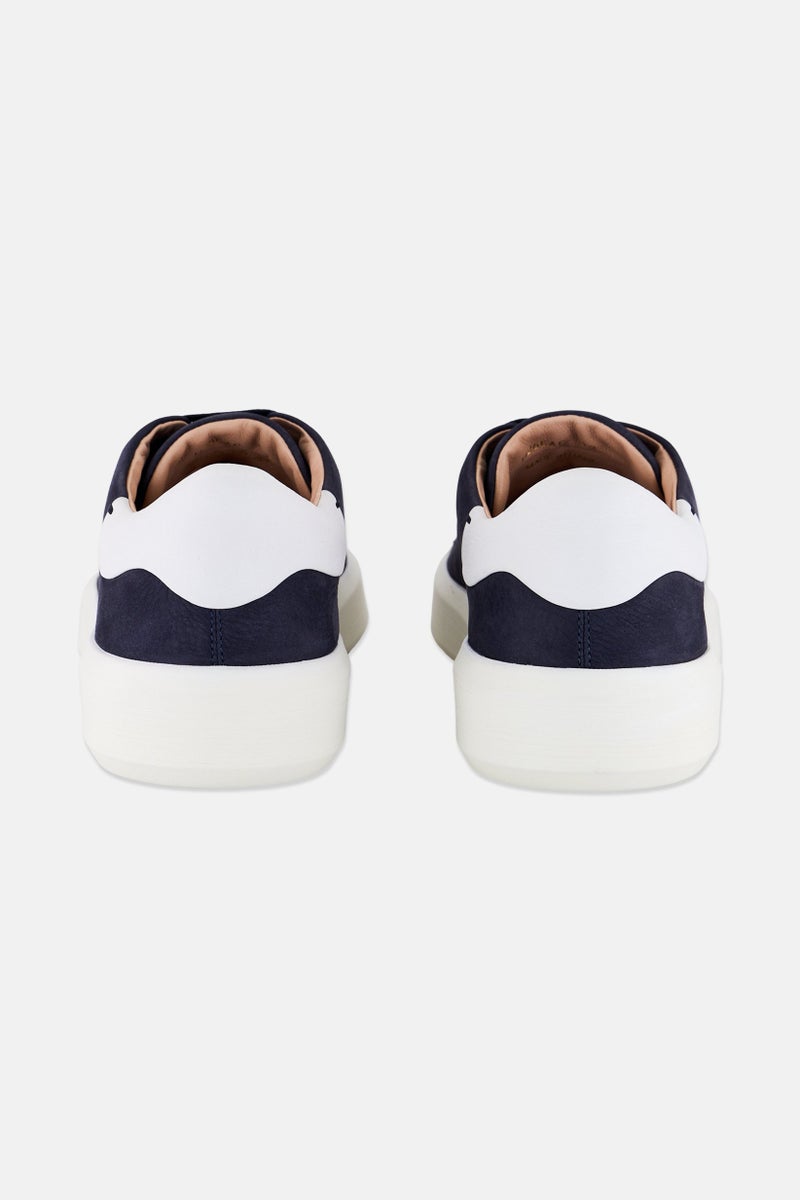 GEOX Men U Velletri Lace Up Sneakers, Navy - Image 3