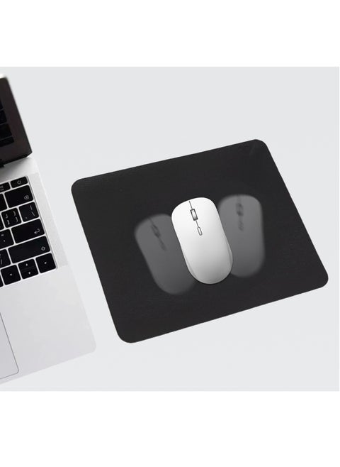 Mouse Pad, Anti-Slip, Scratch-Proof, and Waterproof, Suitable for Gaming/Work/Study, Black, 20*24cm