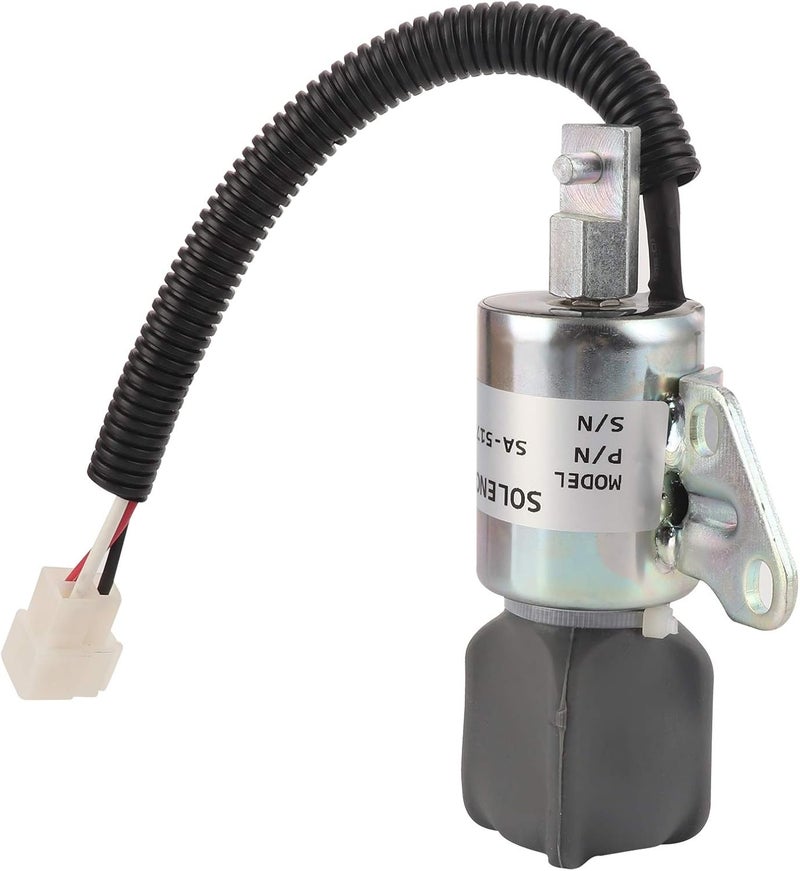 Global assorted color picks Stop Solenoid Valve Electric Flameout Switch Controller for Kubota Engine 12V, Compatible with D722 D902 Z482, Iron Shell with Electroplating for Low Oil Pressure Shutdown Custom sizing alternatives Dense area priority deliver Confirmed available stock Polished safe edge All usage compatible Wide range usage design Simple upgraded construction Land transit & shipment compatible Systematic nationwide ship Global upgraded economical craftsmanship Oil resistant Natural material Local inventory listed item Indoor outdoor all-purpose fit Assorted trendy color picks Tight fitted parts Good ventilation Neat shape Carefully engineered build In-Kingdom stored commodity Multi item matching All condition fit UV resistant Varied available picks - Image 4