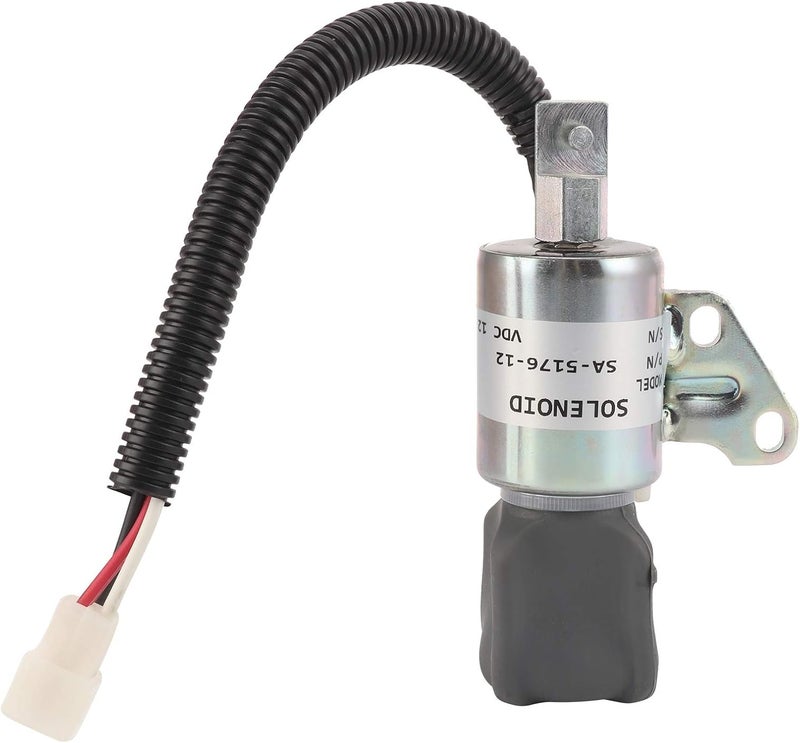 Global assorted color picks Stop Solenoid Valve Electric Flameout Switch Controller for Kubota Engine 12V, Compatible with D722 D902 Z482, Iron Shell with Electroplating for Low Oil Pressure Shutdown Custom sizing alternatives Dense area priority deliver Confirmed available stock Polished safe edge All usage compatible Wide range usage design Simple upgraded construction Land transit & shipment compatible Systematic nationwide ship Global upgraded economical craftsmanship Oil resistant Natural material Local inventory listed item Indoor outdoor all-purpose fit Assorted trendy color picks Tight fitted parts Good ventilation Neat shape Carefully engineered build In-Kingdom stored commodity Multi item matching All condition fit UV resistant Varied available picks - Image 1