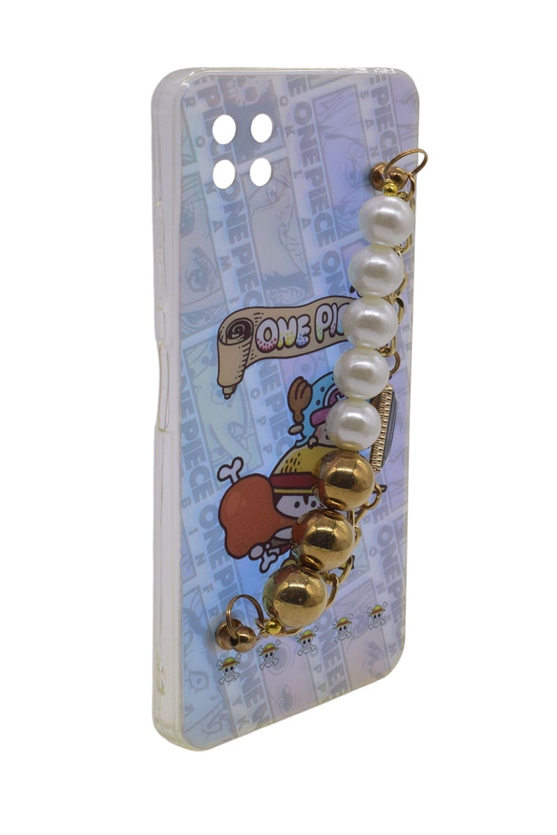 CFS Chain Design TPU Back Cover for Samsung Galaxy A22 5G - Multicolor - Image 2
