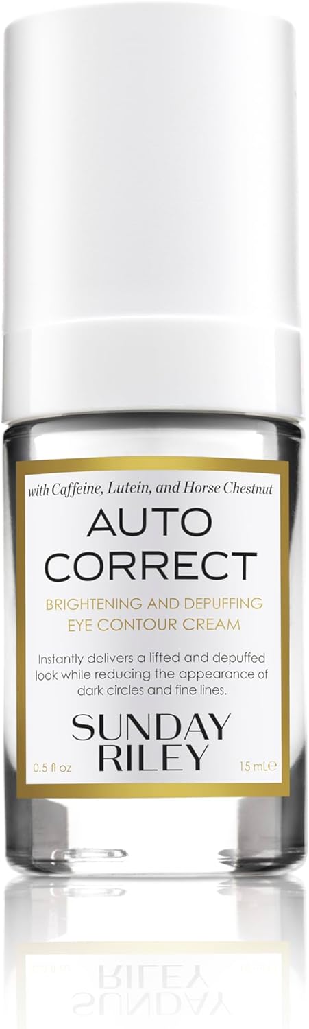 Sunday Riley Auto Correct Brightening and Depuffing Eye Contour Cream 05 fl oz
