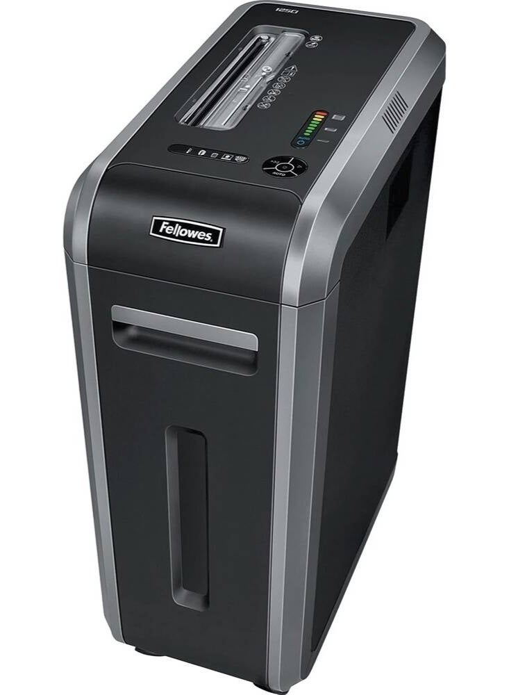 Fellowes Powershed 125Ci Cross-Cut Shredder, Black | 4612001 - Image 1