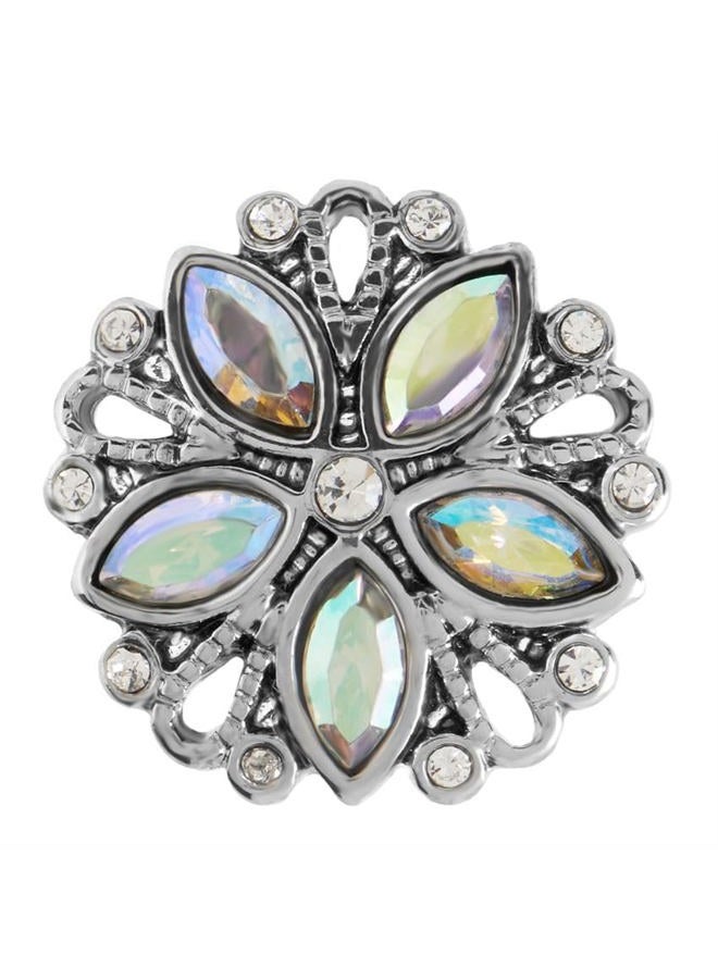 Frances, 20 Millimeter, Multicolor, Rhodium Plated, Women, Jewelry and Accessories