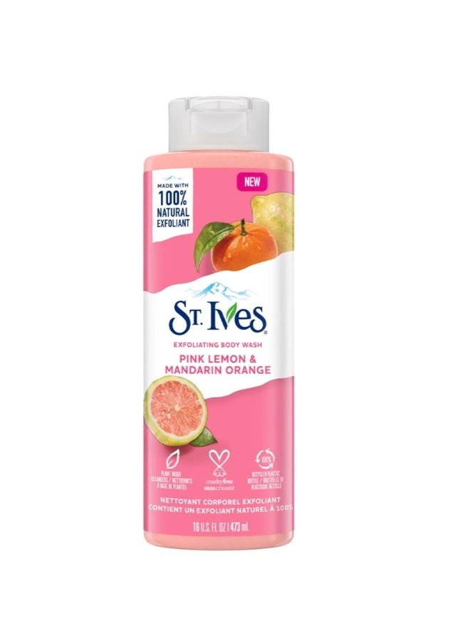 ST. Ives pink lemon & mandarin orange Body Wash 650ml