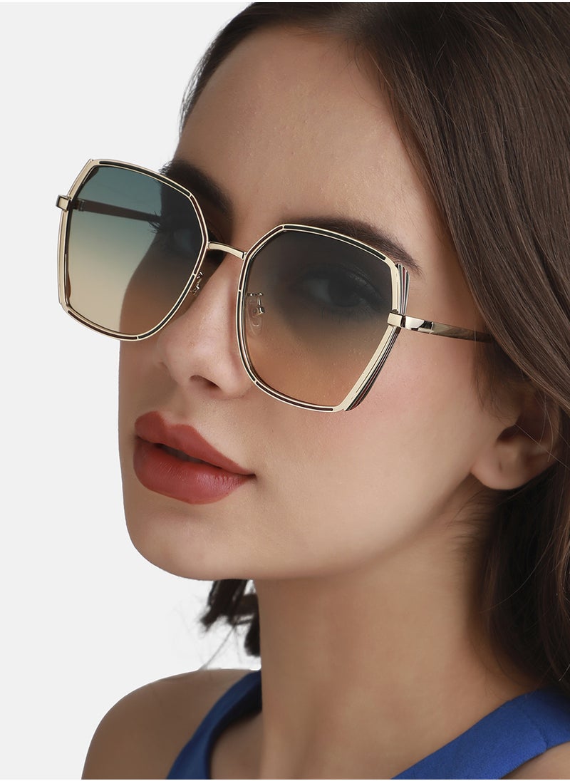 Haute Sauce Gradient Oversized Sunglasses  - Image 3