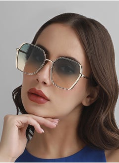 Haute Sauce Gradient Oversized Sunglasses  - Image 2