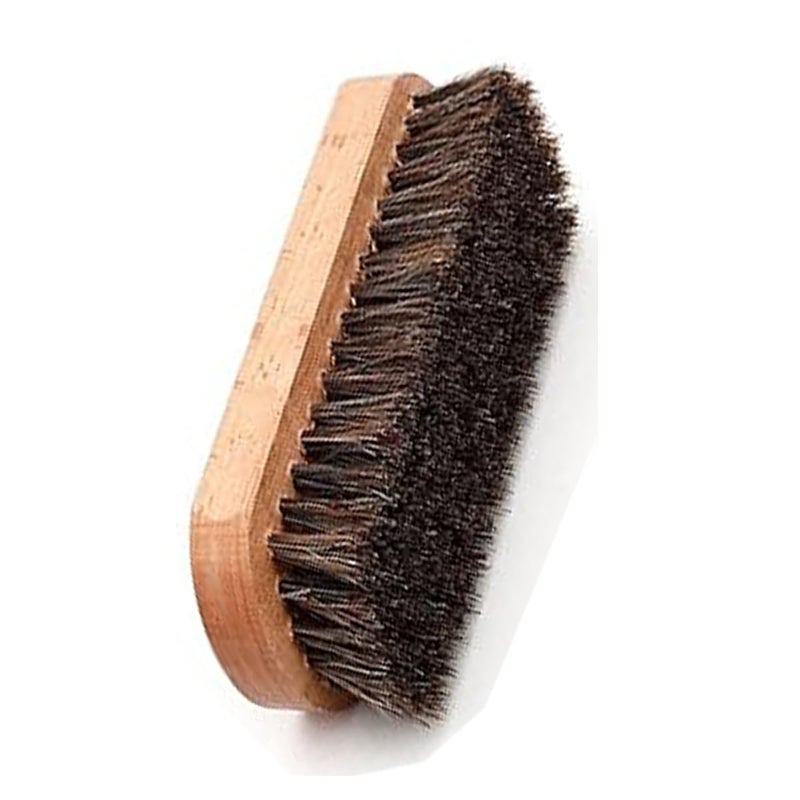 XERUS Shoe Brush Horse Hair for Cleaning or Polish Fine Quality Shoe Cleaning Brush for All Leather Boot - Image 1