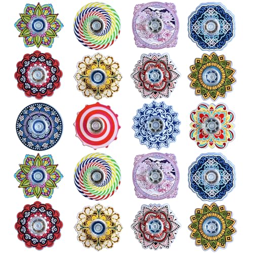 MYREQIA 25 Pack Fidget Spinner Toys MiniParty Favors Supplies Birthday Gifts Easter Basket Goodie Bag Stuffers for Kids AdultsSensory Toys for Boys Girls Stress ReliefTreasure Box Toy Classroom Prizes - Image 1