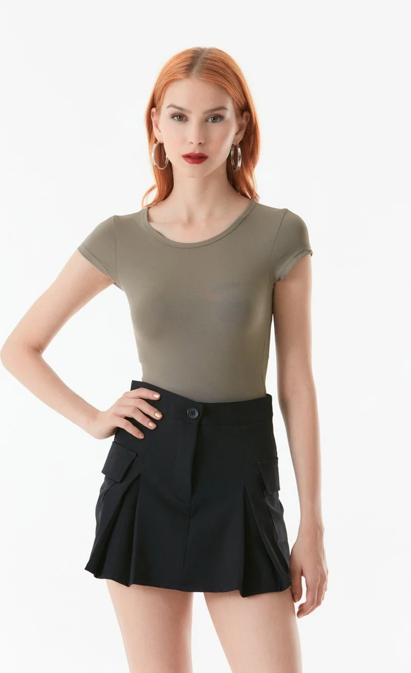 فولامودا Basic Crew Neck Bodysuit