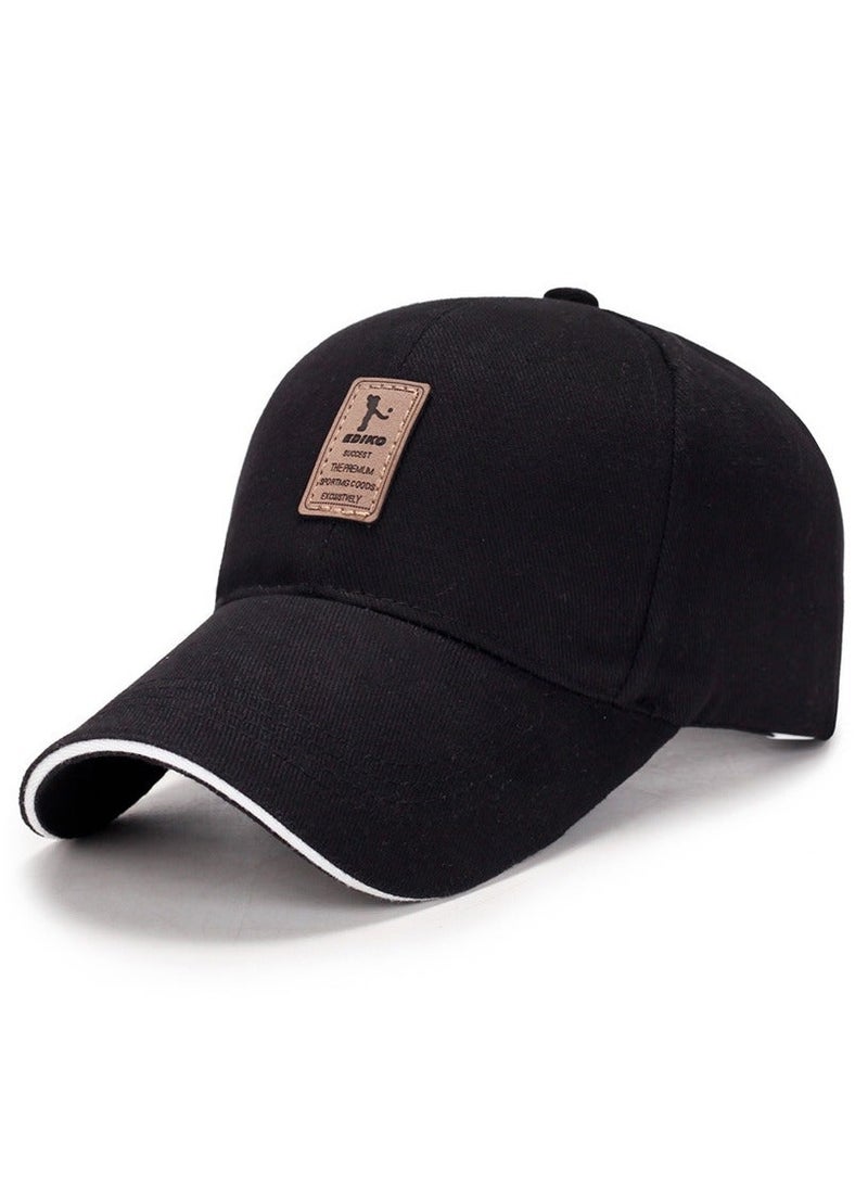 EDIKO 1 Unisex Cycling Hat,Baseball Cap, Golf Cap，Y2K Style ,Simple Business Baseball Cap for All Seasons, Unisex Outdoor Sun Hat, Casual Sun Hat - Image 1