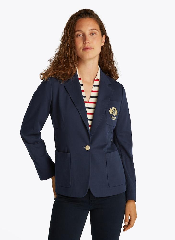 TOMMY HILFIGER Knitted Pique Blazer  - Image 1