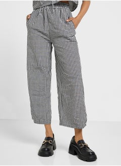 Ginger Gingham Ruffled Top & Straight Fit Pant Co-Ord Set  - Image 4