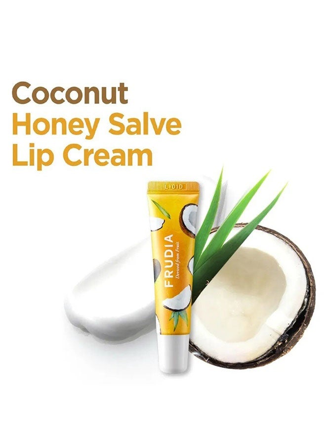 فروديا قناع الشفاه عسل جوز الهند، مشتقة من الفاكهة، هيدرات بلسم الشفاه، رعاية الشفاه - Image 2