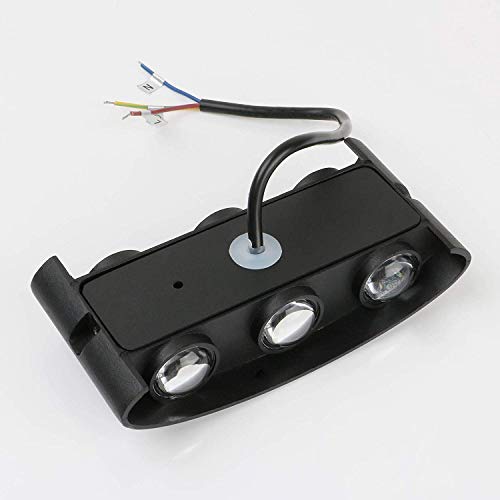 Lumina Waterproof LED Wall Lights for Indoor and Outdoor Decorative Wall Lamps Brighten Up Your Home with Stylish LED Wall Lighting 3 +3 Wall Lights for Living Room, Bedroom, Staircase. Elevation. - Image 5