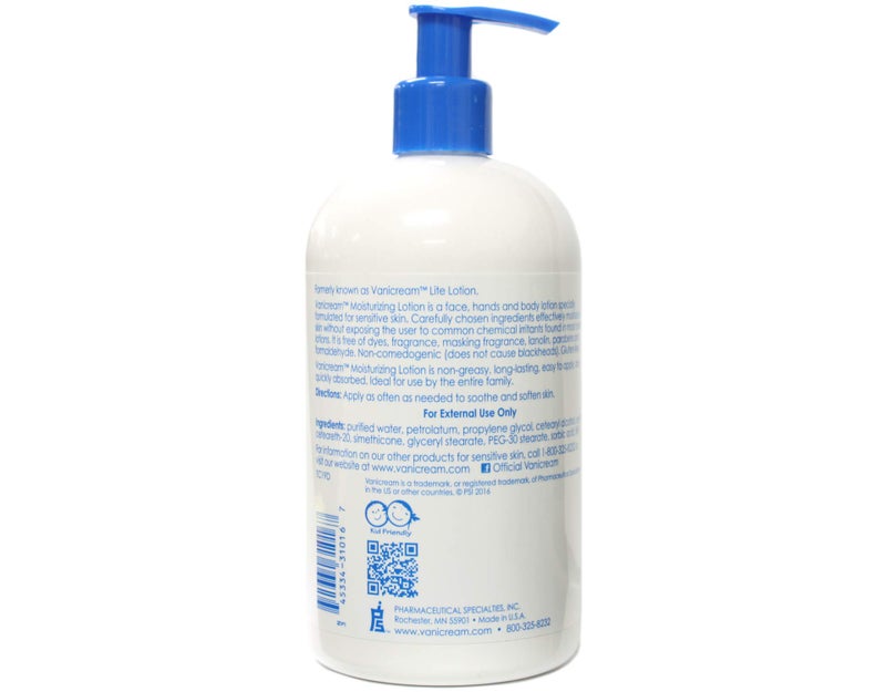 Vanicream Moisturizing Lotion, Pump, 16 Ounce (Pack of 2) - Image 3
