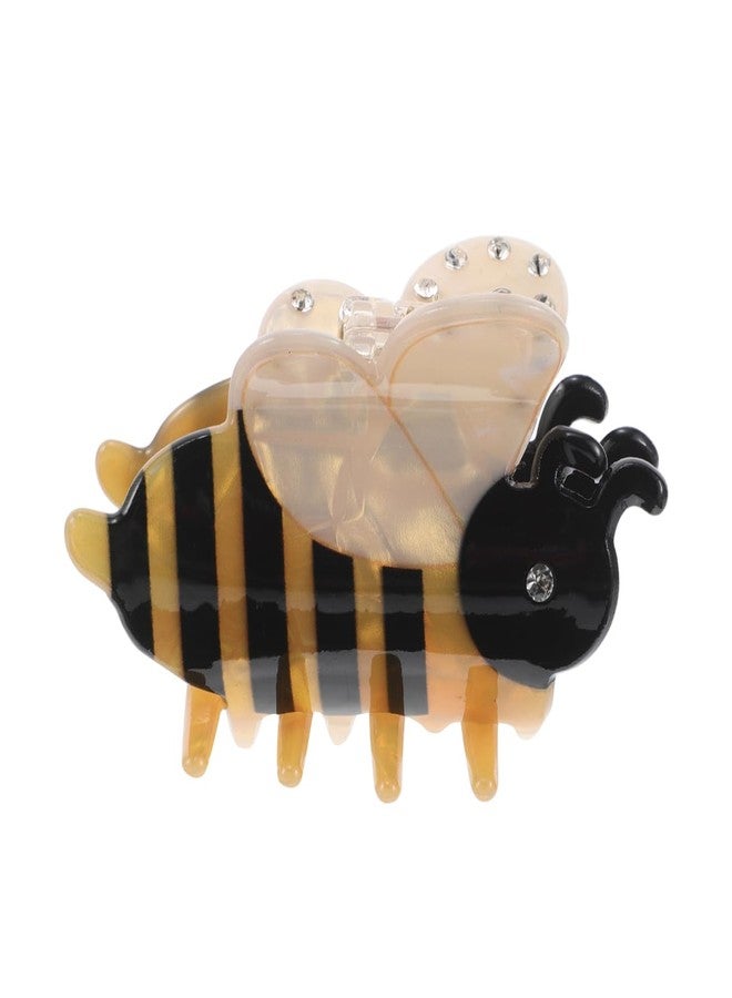 Beaupretty Cute Cartoon Bee Hair Claw Clips for Women Animal Accessory with Strong Grip Acetate Hair Claw for Women Girls - Image 1