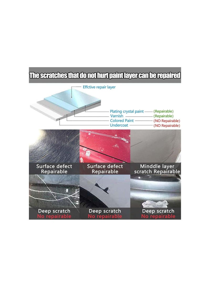Nano Scratch Repair Spray for Cars - 3-in-1 High Protection Polish, Quick Coating Solution (2 x 100ml) with Towel  Sponge for Effective Car Scratch Repair. - Image 5