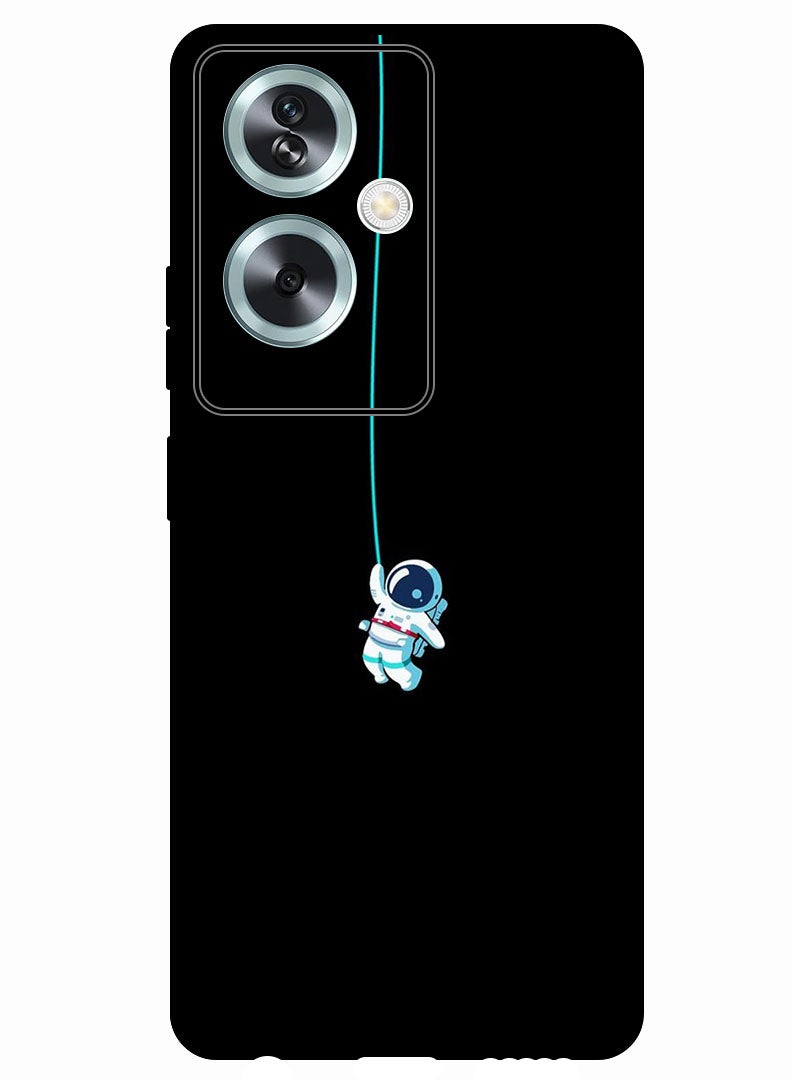 Theodor Protective Case Anti Scratch Shock Proof Bumper Cover For Oppo A2 Astronaut hanging (2) - Image 1