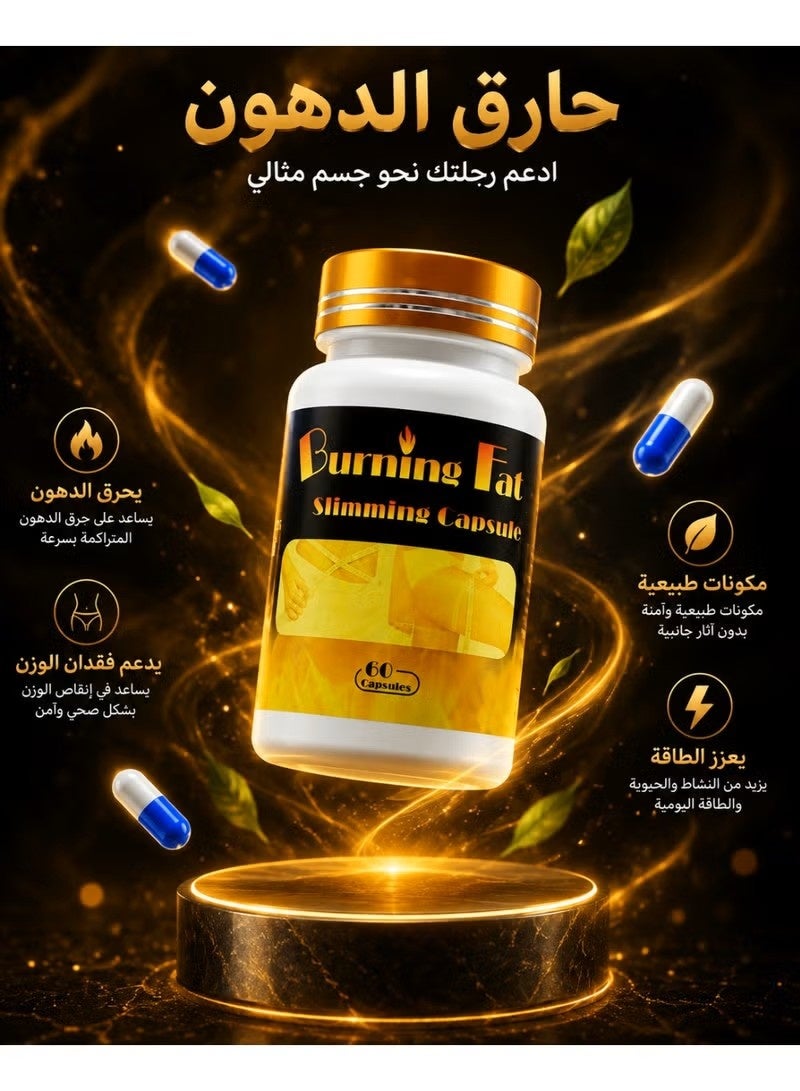 FAT BURNER Original Burning Fat Slimming Capsules – 60 Capsules – Dietary Supplement - weight loss - Image 5