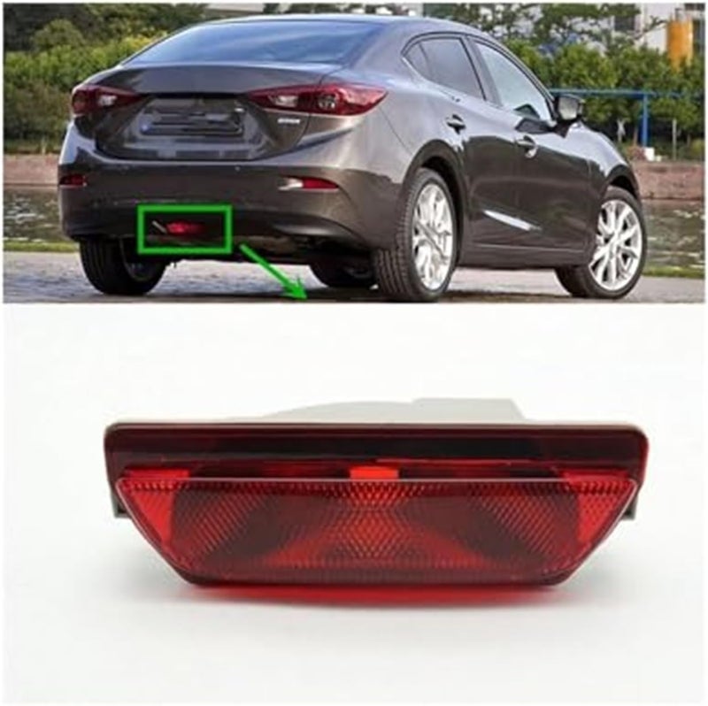 Wivplex Rear Bumper Fog Light for Mazda 3 Axela Sedan - Image 4