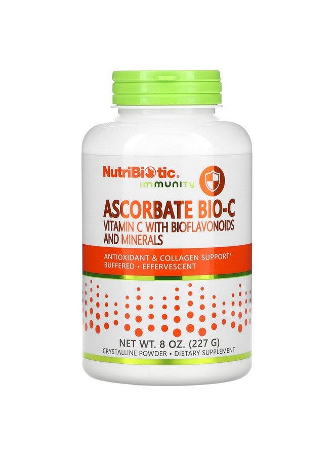Nutribiotic Ascorbate Bio-C Powder, 8 Ounce - Image 1