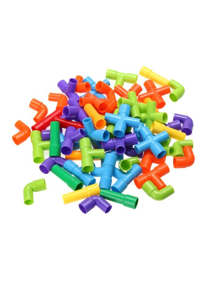 NIBEMINENT Pipeline Tunnel Blocks DIY Bricks Toy For Kids - Image 1