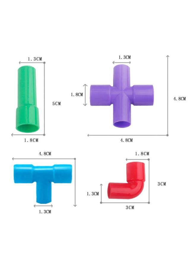 NIBEMINENT Pipeline Tunnel Blocks DIY Bricks Toy For Kids - Image 3