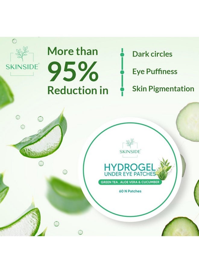 Under Eye Hydrogel Patches For Dark Circles With Caffeine, Niacinamide & Hyaluronic Acid Serum For Wrinkles & Puffy Eyes By Deep Hydration (28)