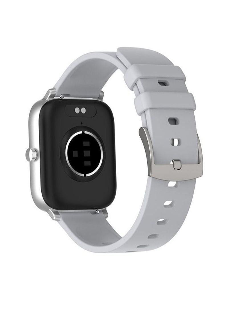 NIBEMINENT 5.1 Bluetooth Calling Smart Watch Silver - Image 2