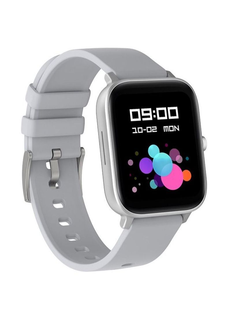 NIBEMINENT 5.1 Bluetooth Calling Smart Watch Silver - Image 1