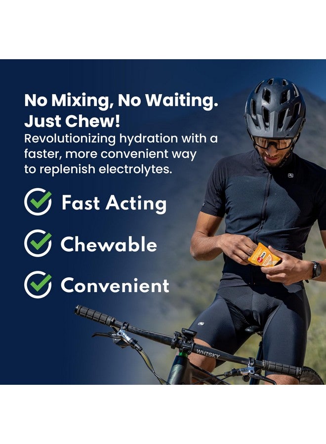 SaltStick FastChews Electrolytes - 60 Chewable Electrolyte Tablets - Watermelon - Salt Tablets for Running, Fast Hydration, Leg Cramps Relief, Sports Recovery - Non-GMO, Vegan, Gluten Free - Image 2